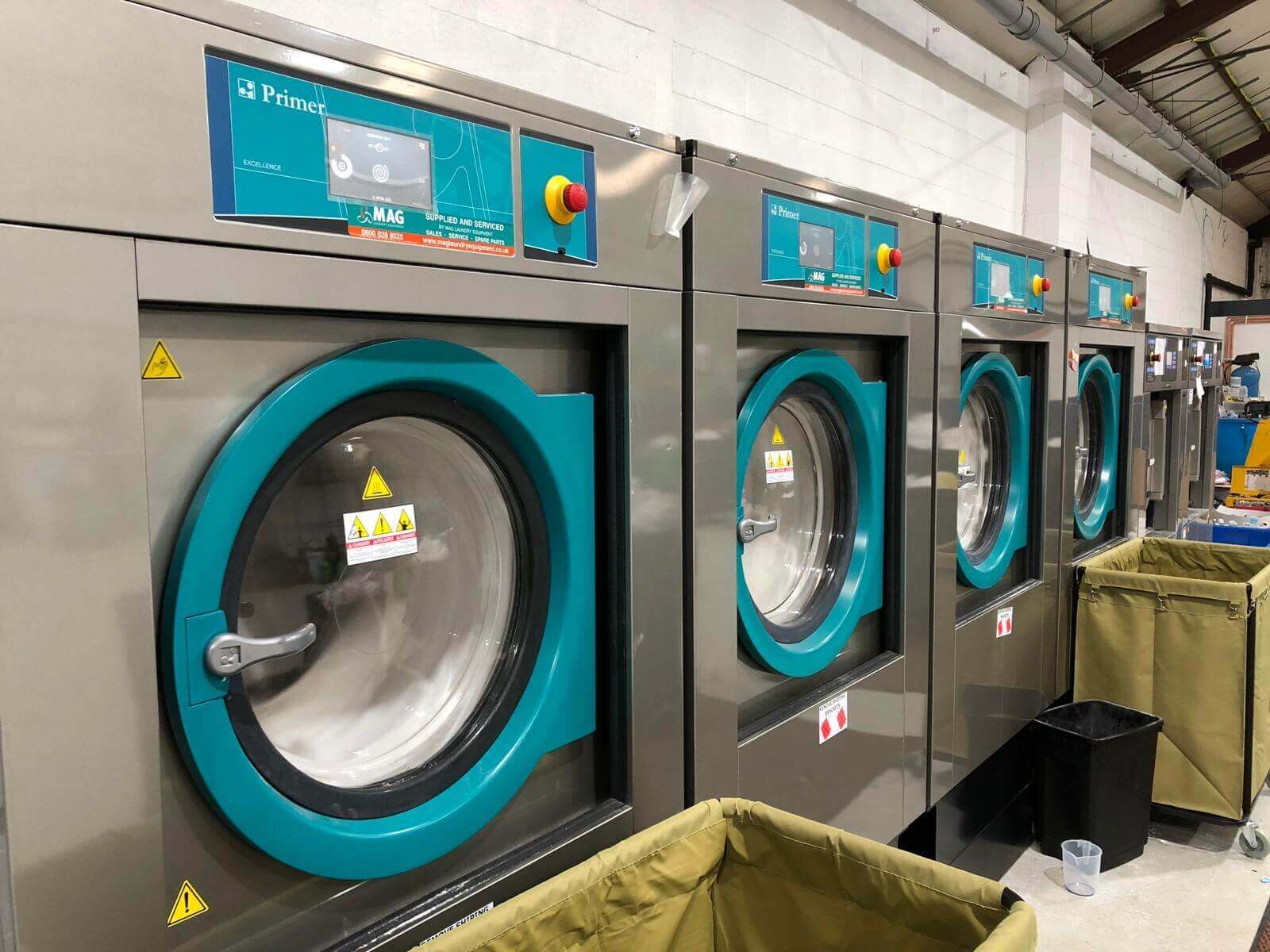 large commercial washer and dryer